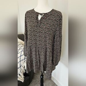 💝Nwt floral blouse